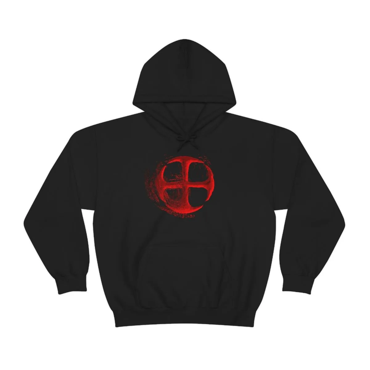 Deliverance Disintegrating Cross Pullover Hooded Sweatshirt (2-Sided)