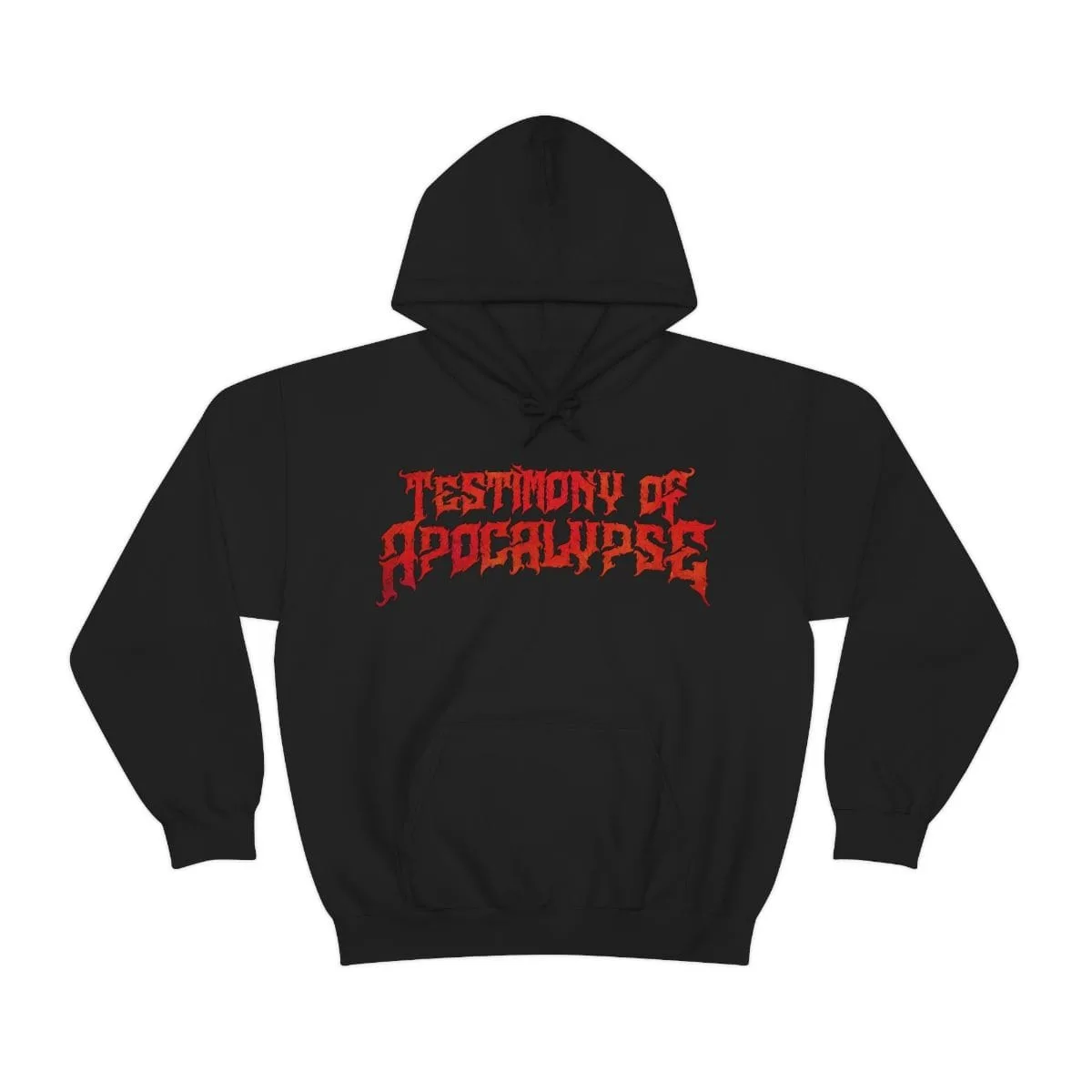 Testimony of Apocalypse - Unleashed Front Logo Pullover Hooded Sweatshirt
