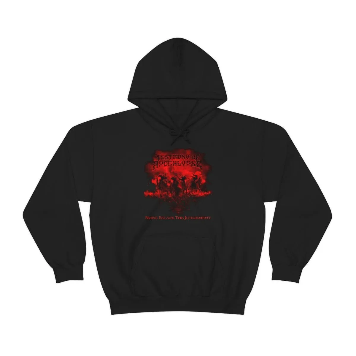 Testimony of Apocalypse - None Escape The Judgement Pullover Hooded Sweatshirt