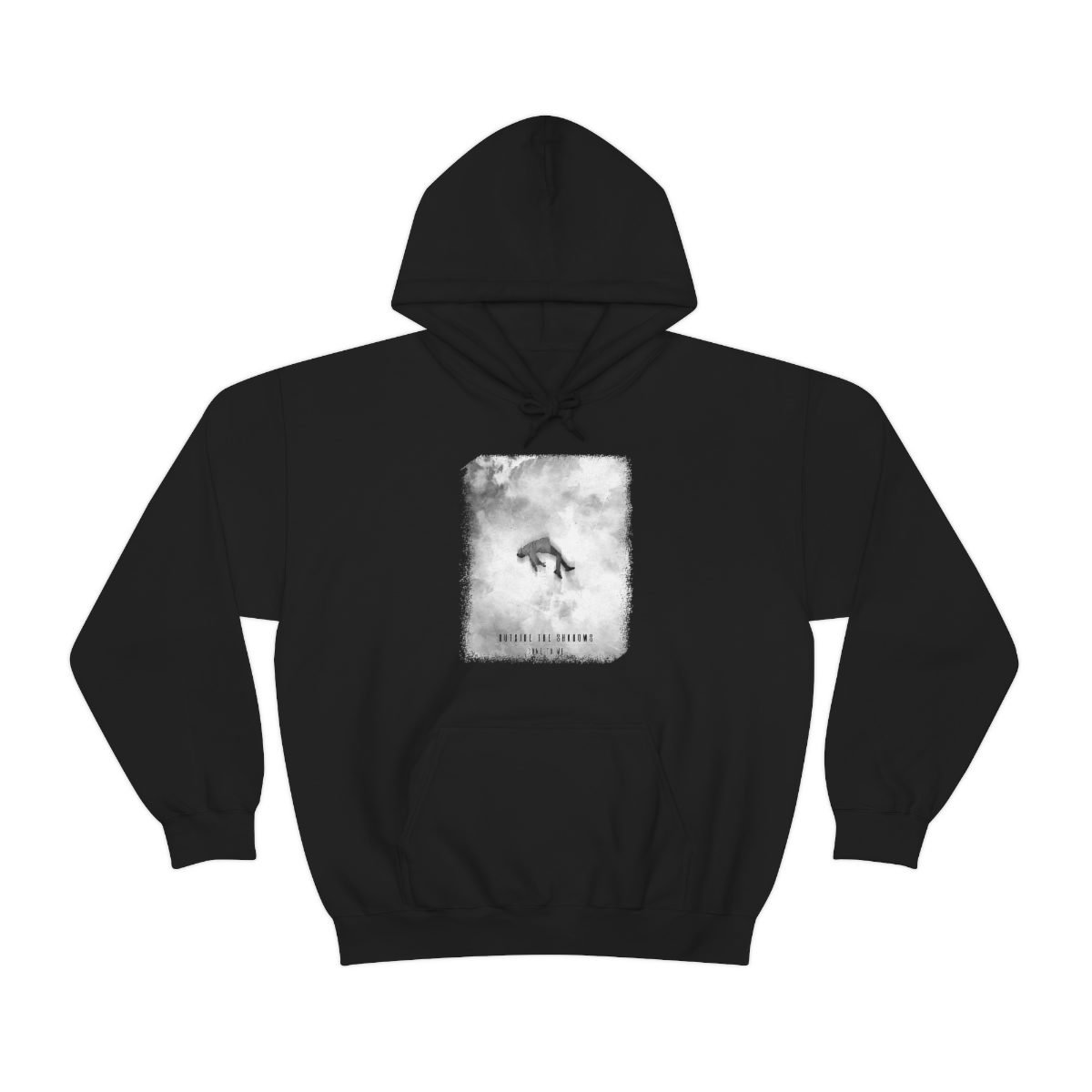 Outside the Shadows – Come To Me BW Pullover Hooded Sweatshirt