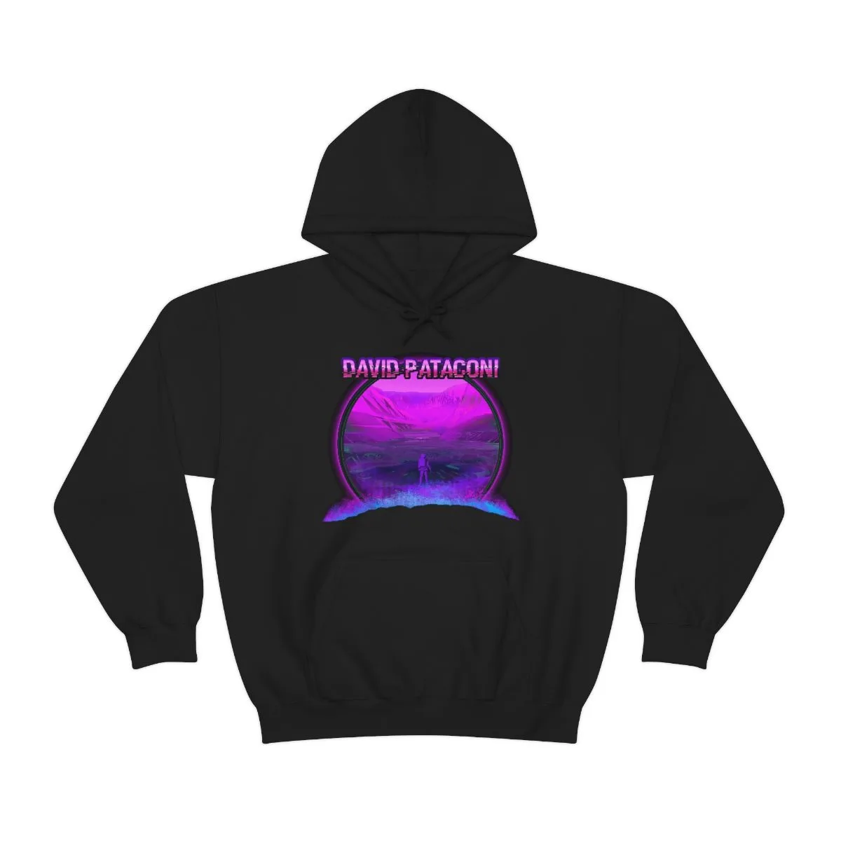 David Pataconi Space Exploration Pullover Hooded Sweatshirt