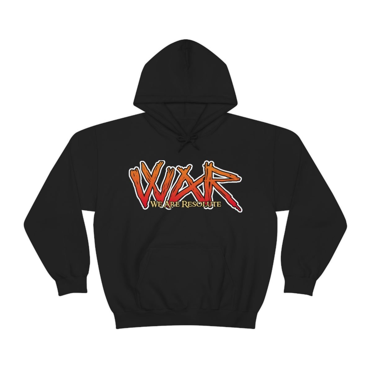 We Are Resolute WAR Logo Pullover Hooded Sweatshirt