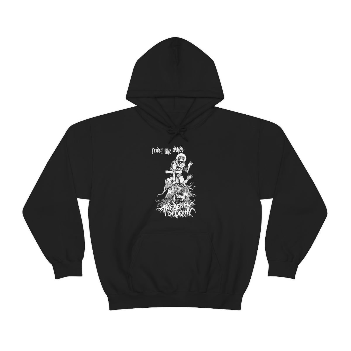Frost Like Ashes – The Death of Death Pullover Hooded Sweatshirt