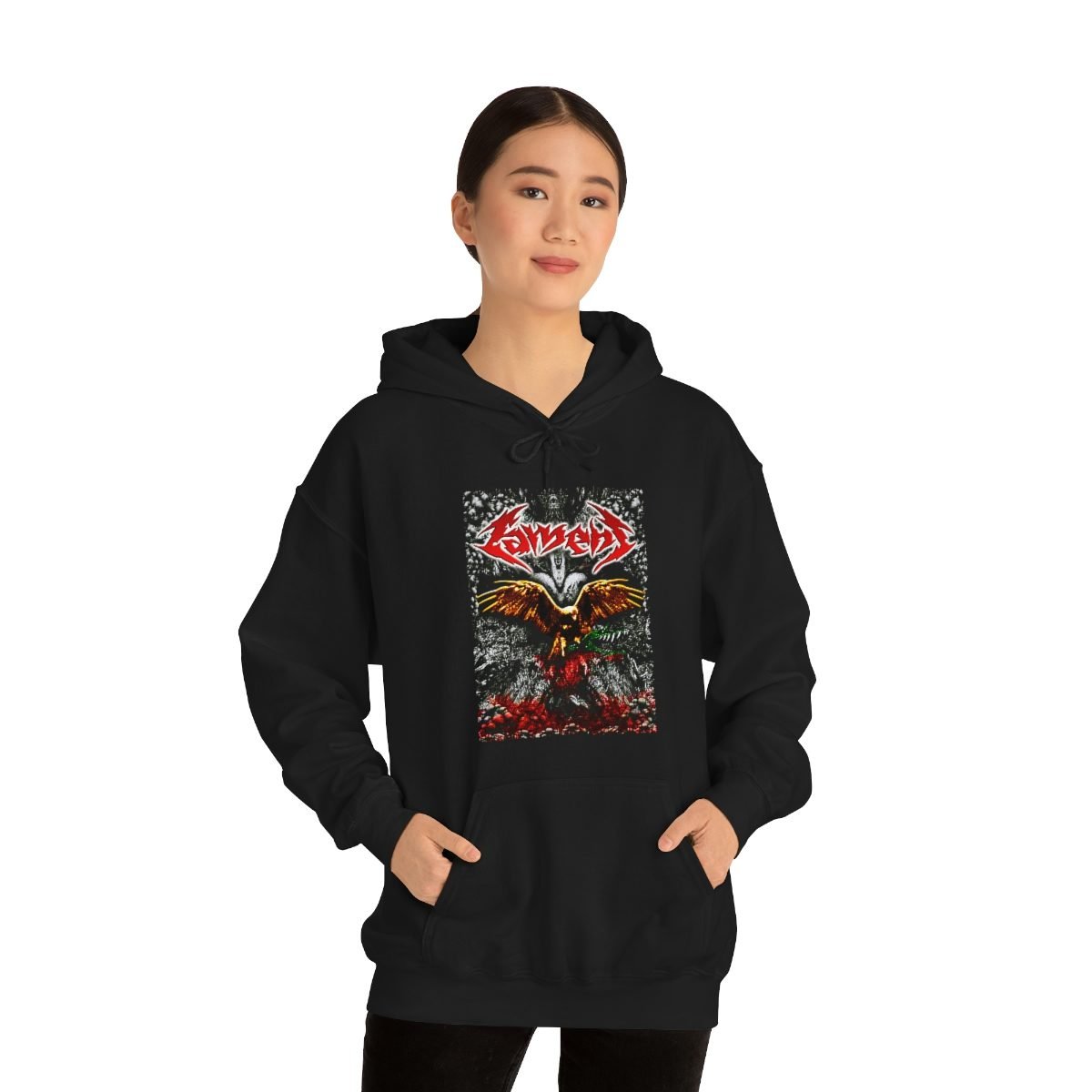 Lament – Playera Aguila con Dragon Pullover Hooded Sweatshirt