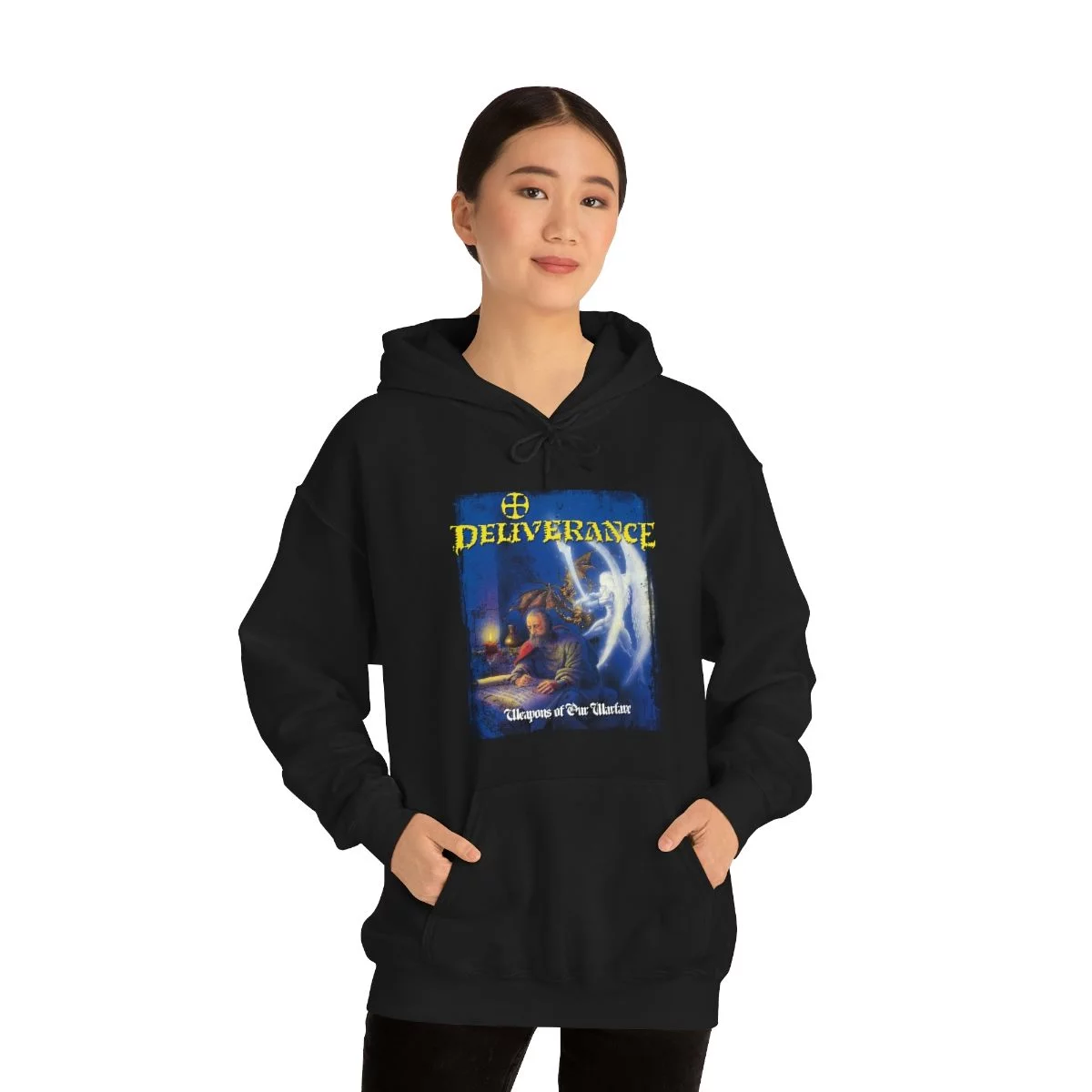 Deliverance - Weapons Of Our Warfare Pullover Hooded Sweatshirt - Image 2