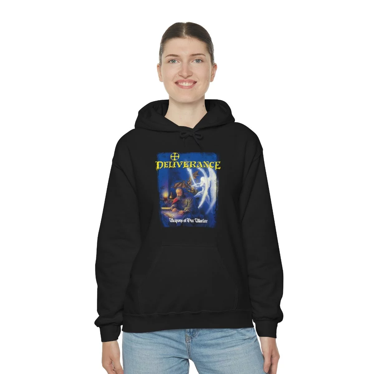 Deliverance - Weapons Of Our Warfare Pullover Hooded Sweatshirt - Image 4