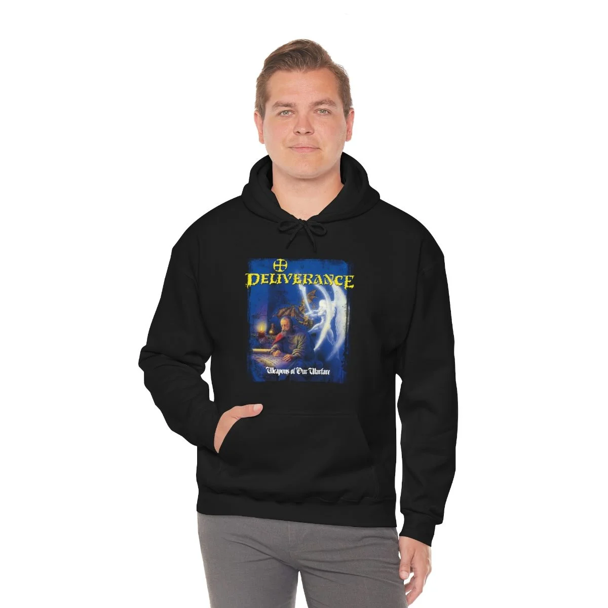 Deliverance - Weapons Of Our Warfare Pullover Hooded Sweatshirt - Image 5