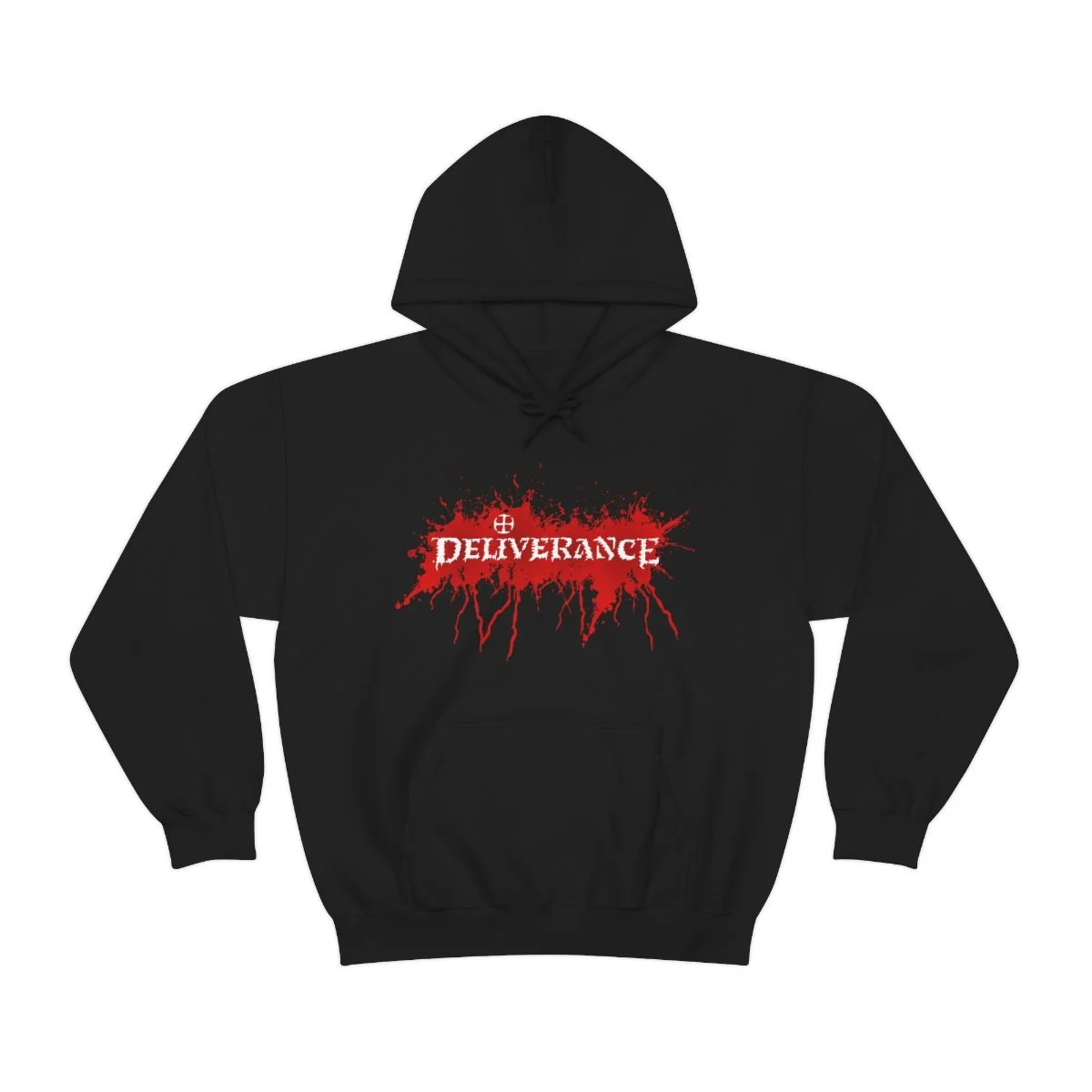 Deliverance Splatter Logo Pullover Hooded Sweatshirt