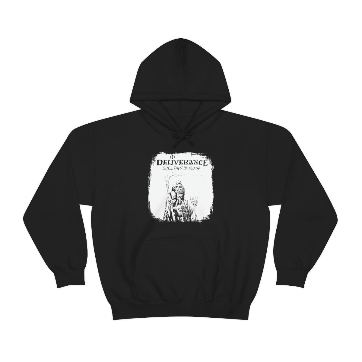Deliverance – Greetings of Death Pullover Hooded Sweatshirt 1 Sided