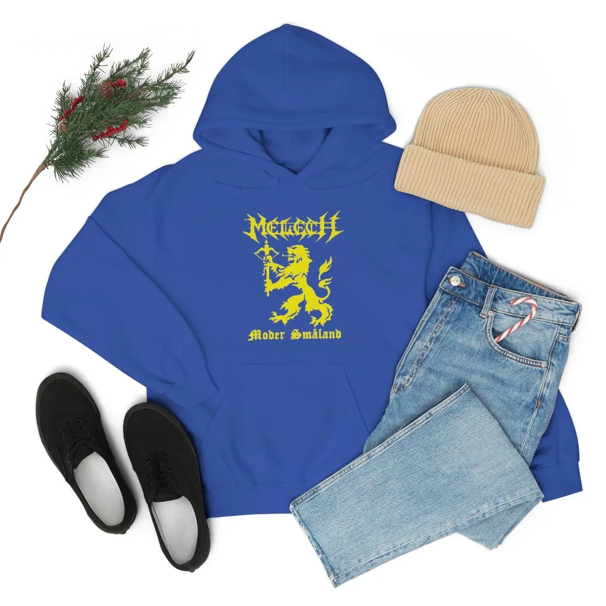 Melech Moder Småland Sweden Edition Pullover Hooded Sweatshirt - Image 7