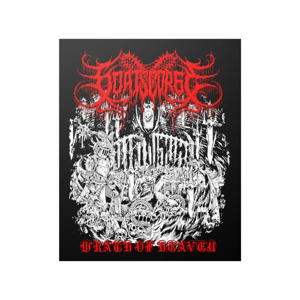 Goatscorge - Wrath of Heaven Posters