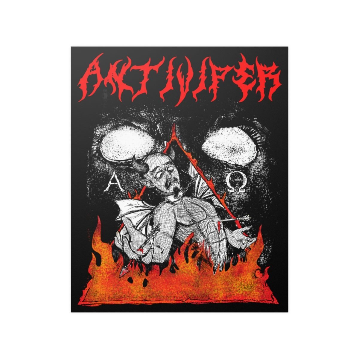 Antiviper – Incinerate The Fallen One Posters