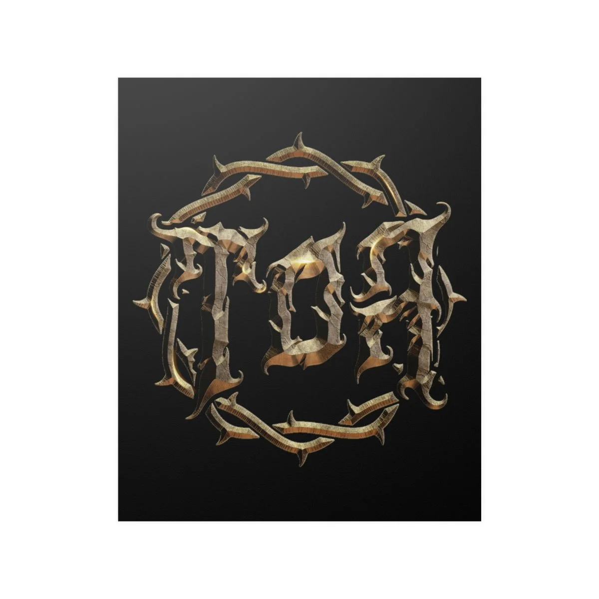 Testimony of Apocalypse Thorns Emblem Posters