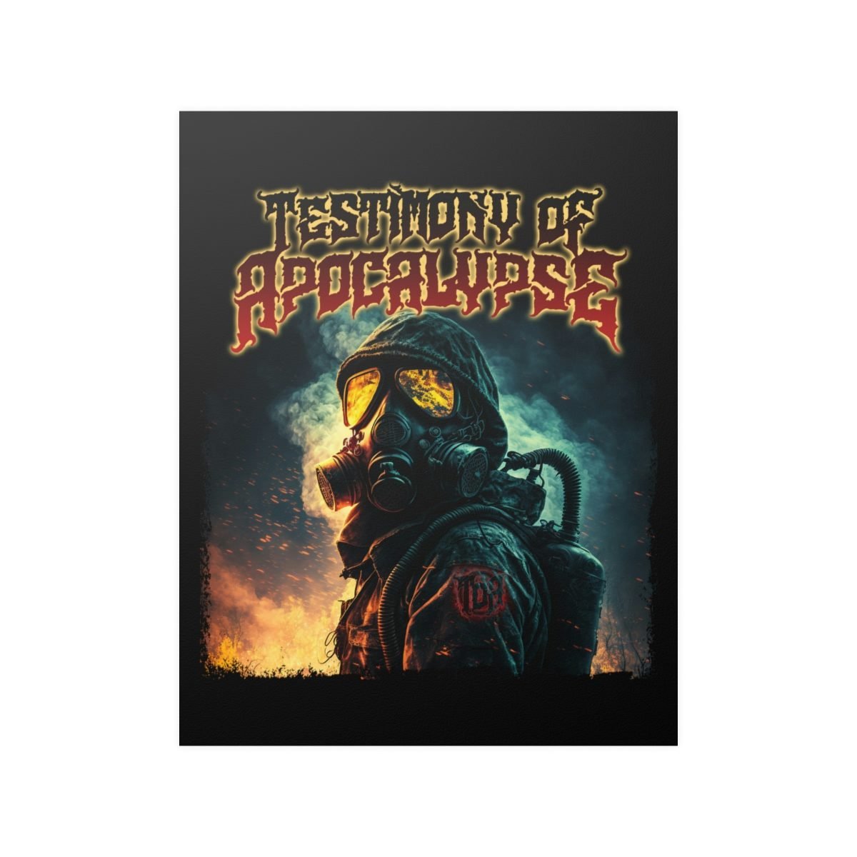 Testimony of Apocalypse Gas Mask Posters - Image 4