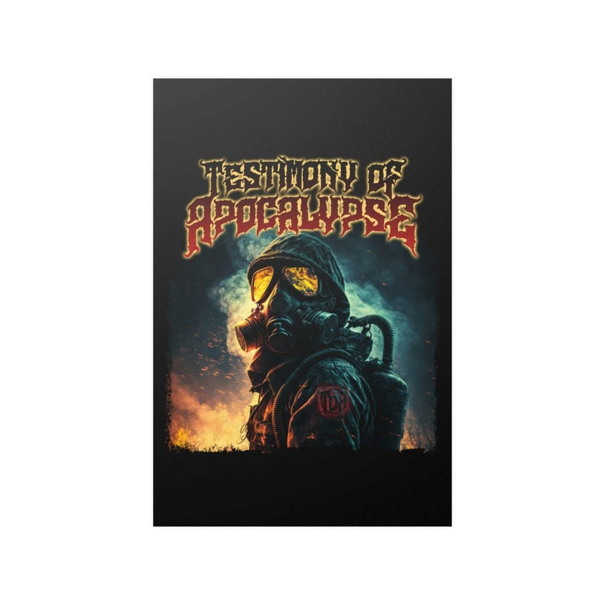 Testimony of Apocalypse Gas Mask Posters - Image 7