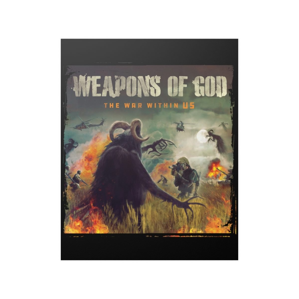 Weapons of God – The War Within Us Posters