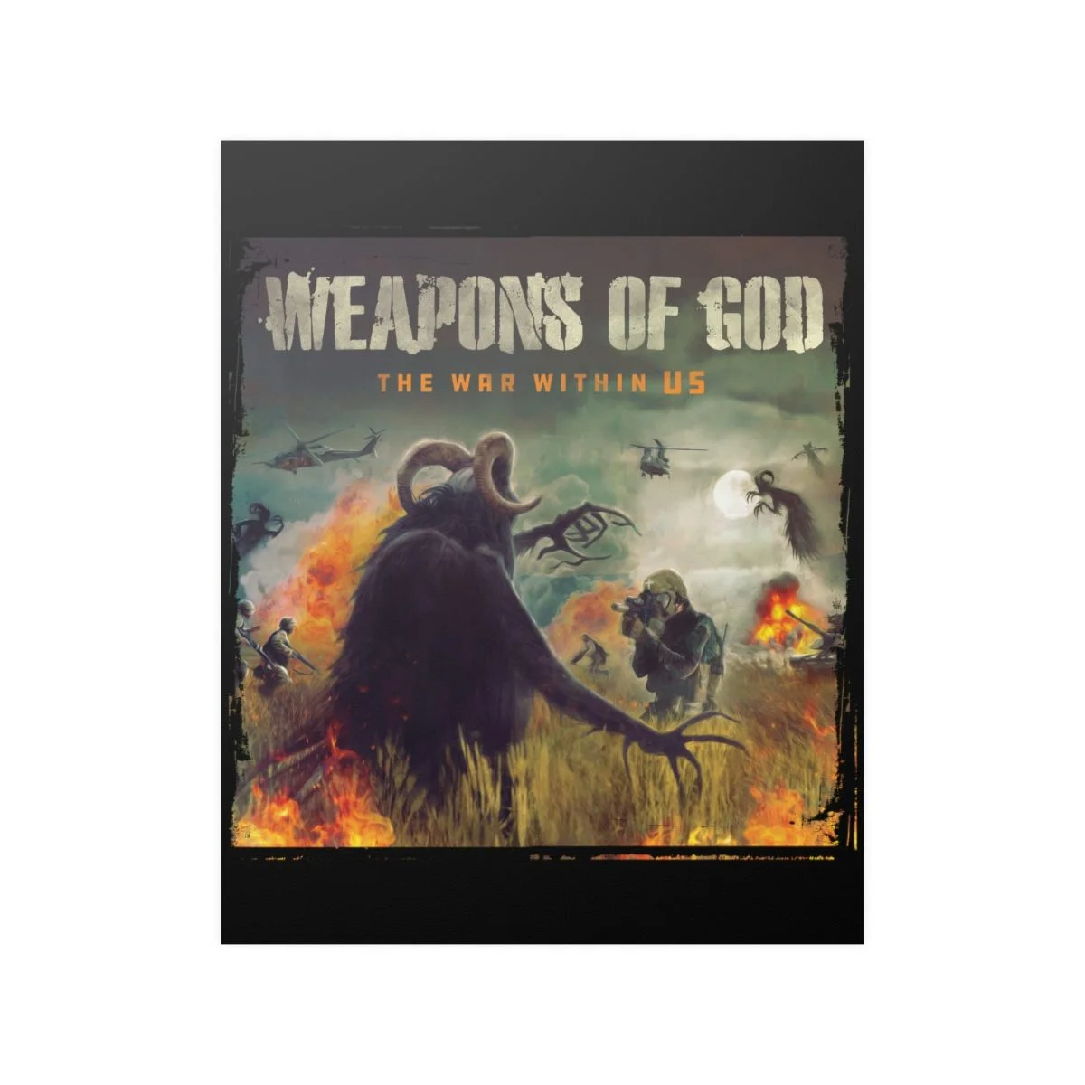 Weapons of God - The War Within Us Posters