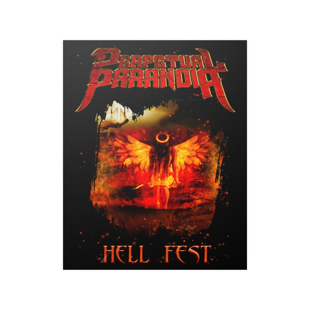 Perpetual Paranoia – Hell Fest Posters