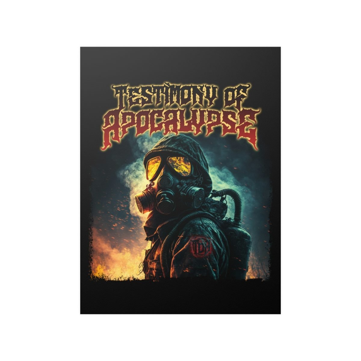Testimony of Apocalypse Gas Mask Posters - Image 13