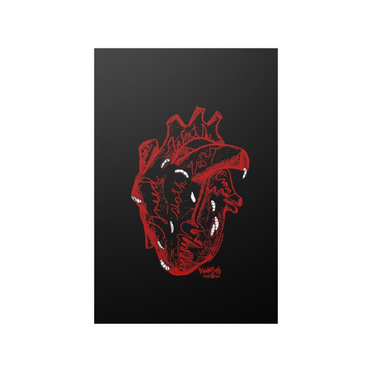 Sinful Heart by The Wounded Society Posters - Image 16