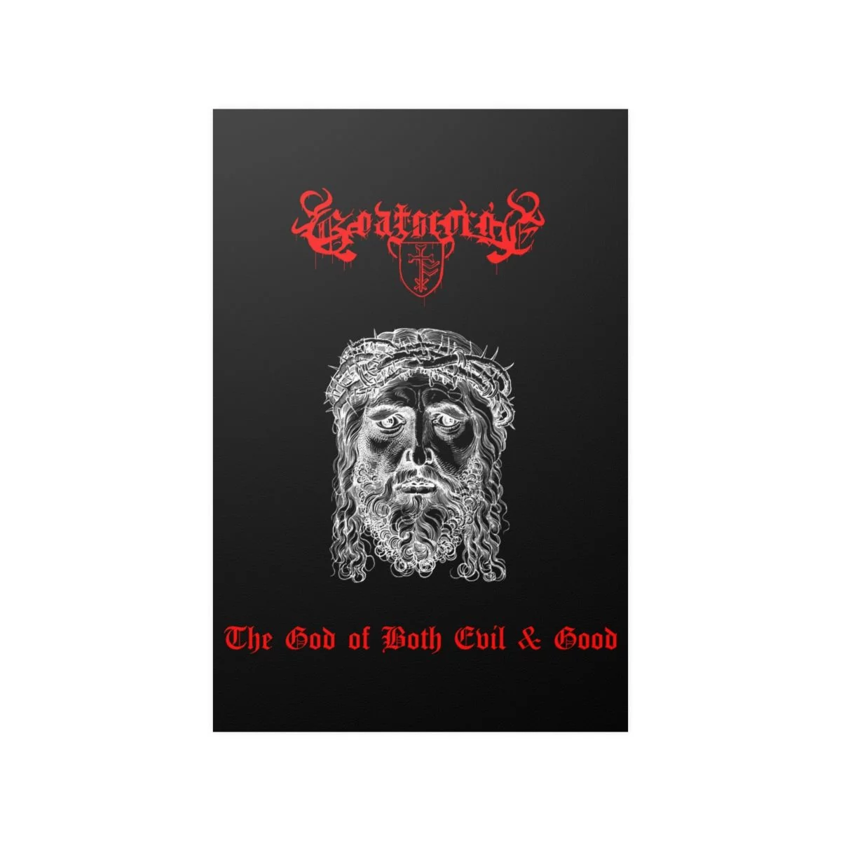 Goatscorge - The God of Both Evil and Good Posters