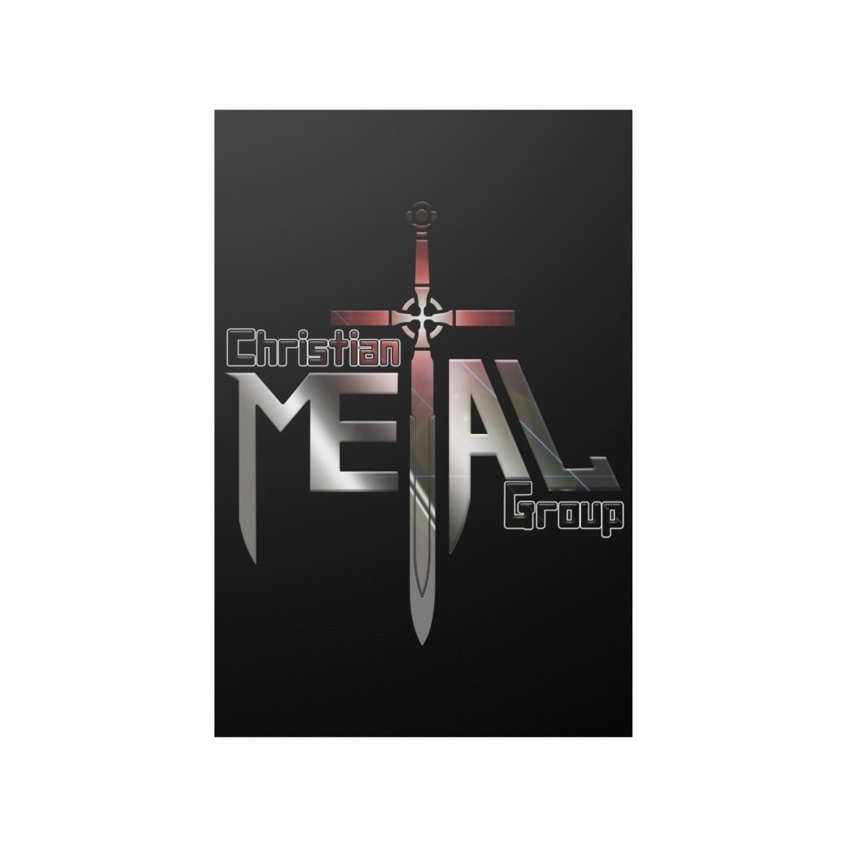 Christian Metal Group Logo Posters