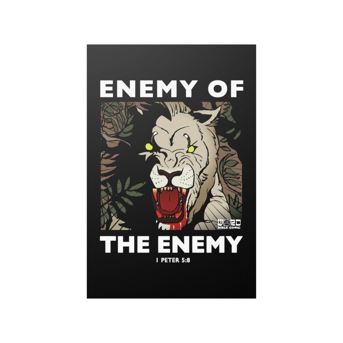 Word For Word Bible Comics – Enemy of the Enemy Posters