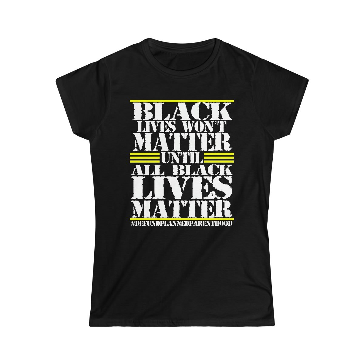 Black Lives by Radical Truth Women’s Short Sleeve Tshirt 64000L