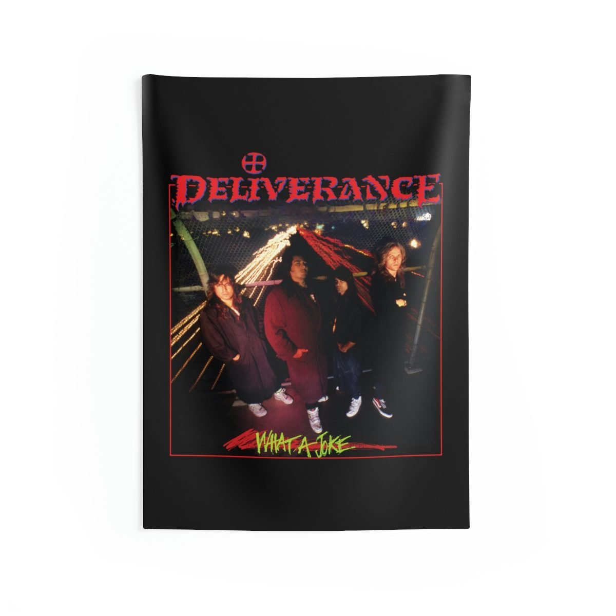 Deliverance – What A Joke Indoor Wall Tapestries