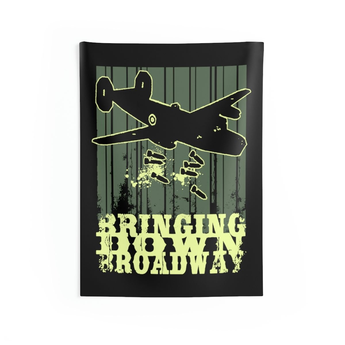 Bringing Down Broadway – Bomber Indoor Wall Tapestries