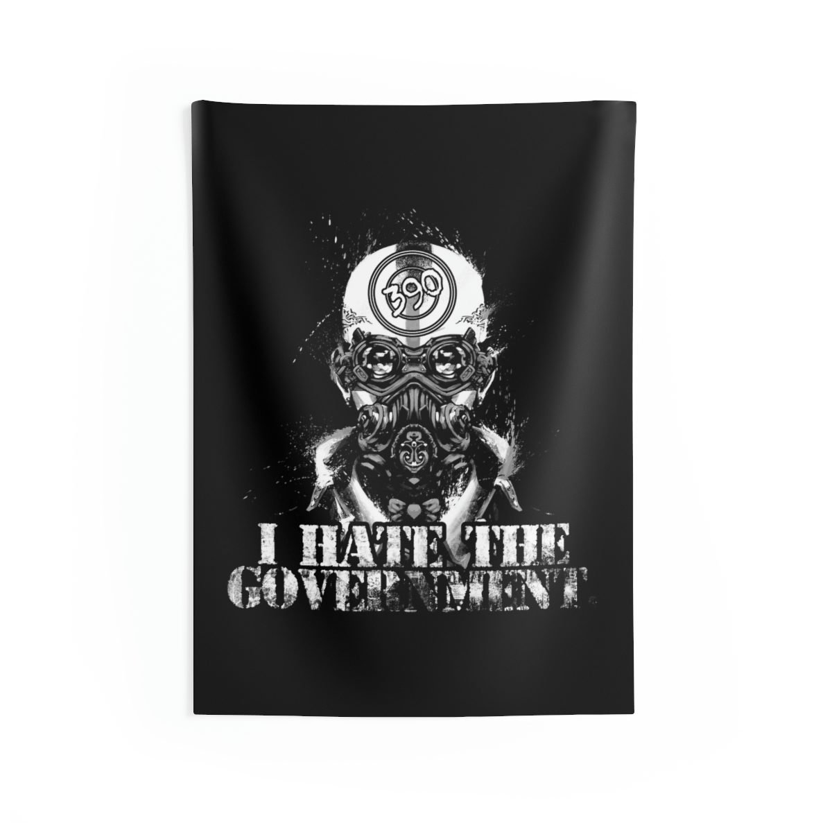 390 – I Hate the Government Indoor Wall Tapestries
