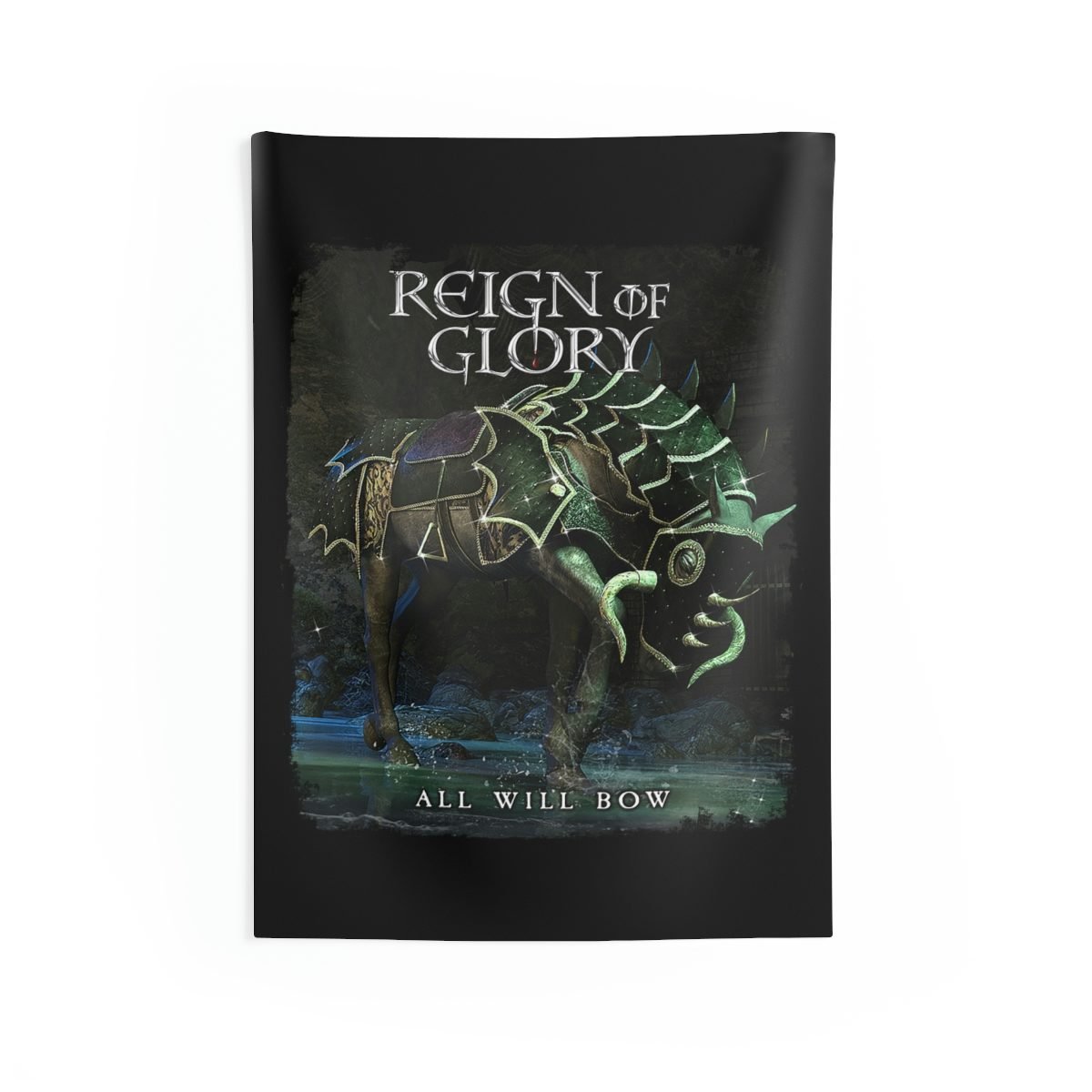 Reign of Glory – All Will Bow Indoor Wall Tapestries