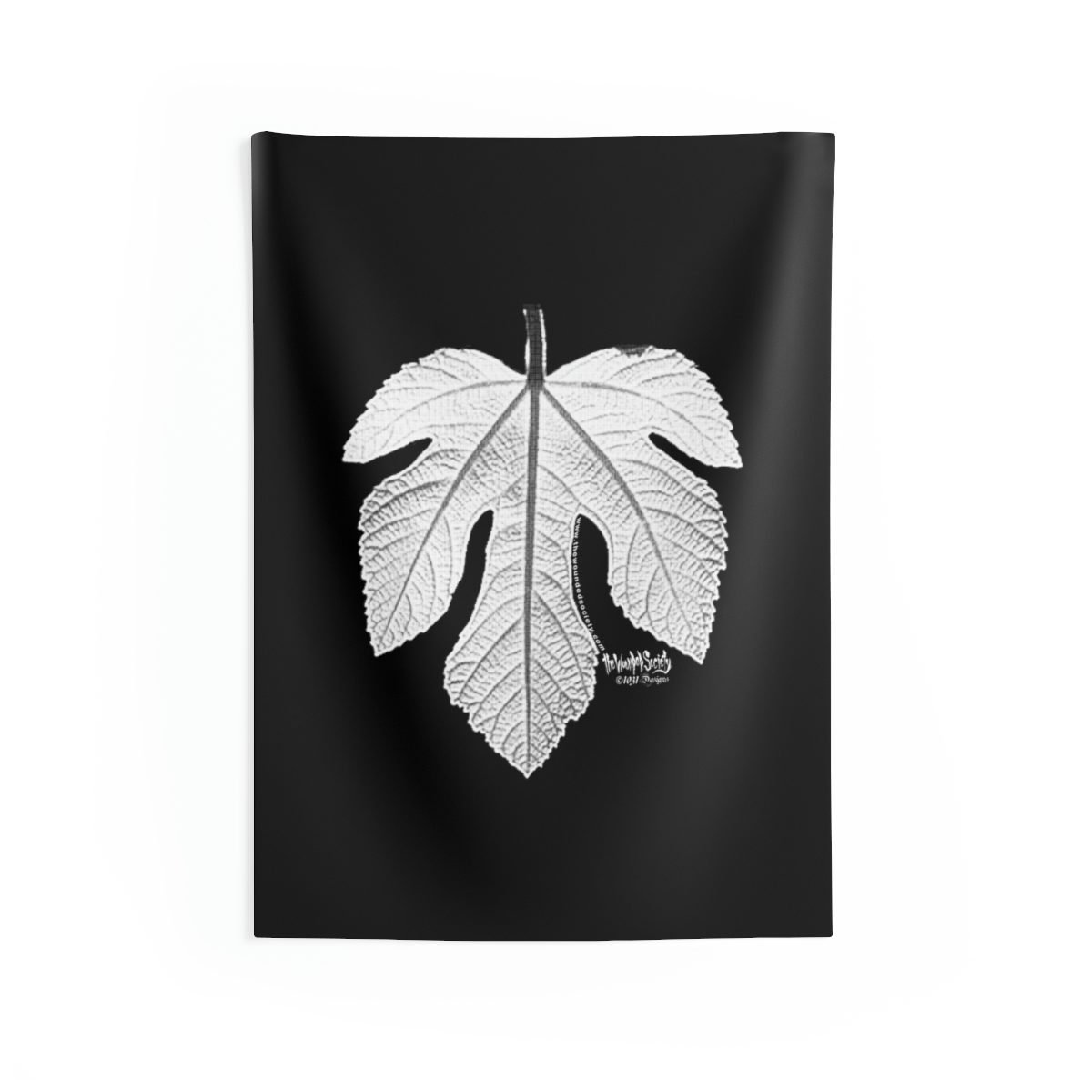 Fig Leaf by The Wounded Society Indoor Wall Tapestries