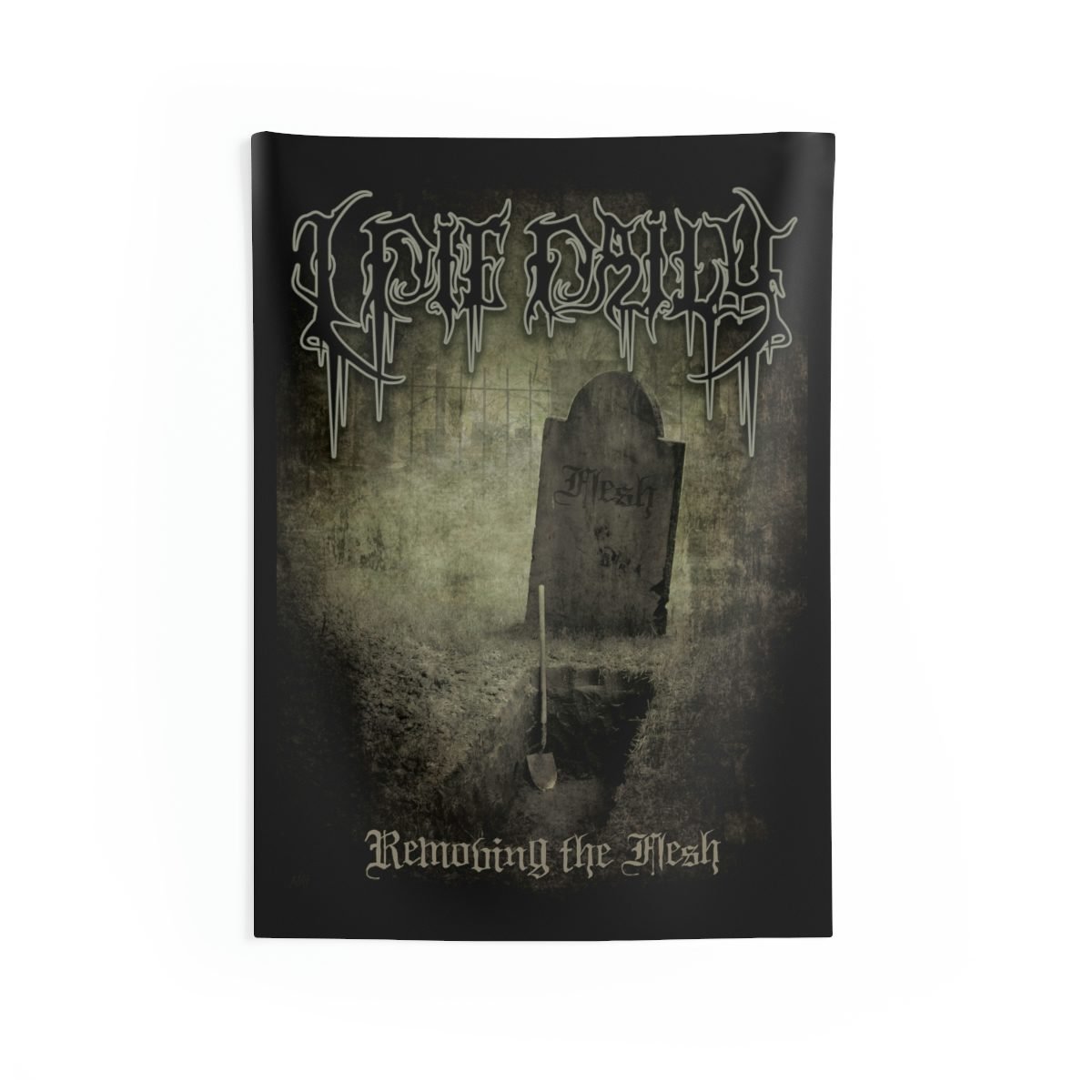 I Die Daily – Removing the Flesh Indoor Wall Tapestries