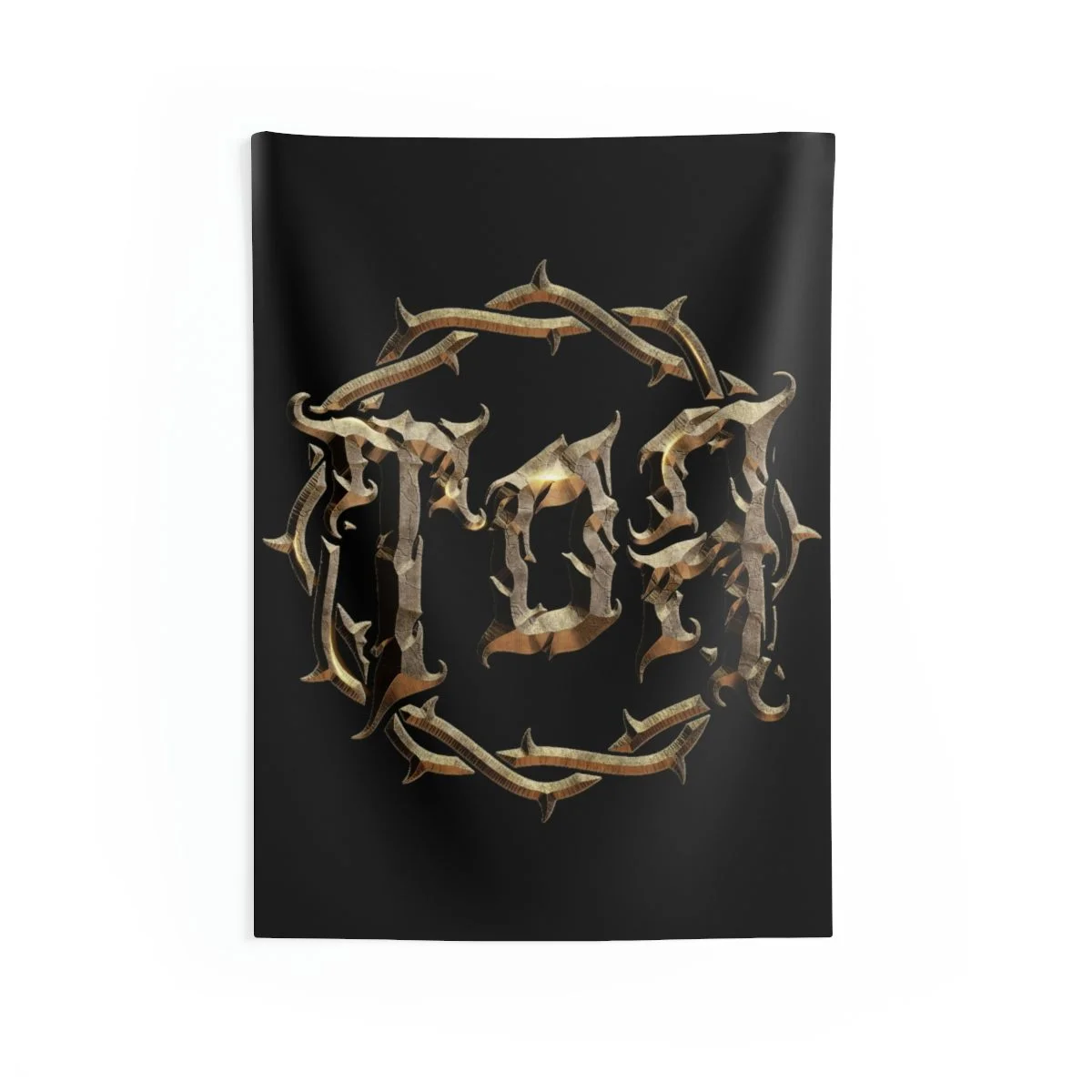 Testimony of Apocalypse Thorns Emblem Indoor Wall Tapestries