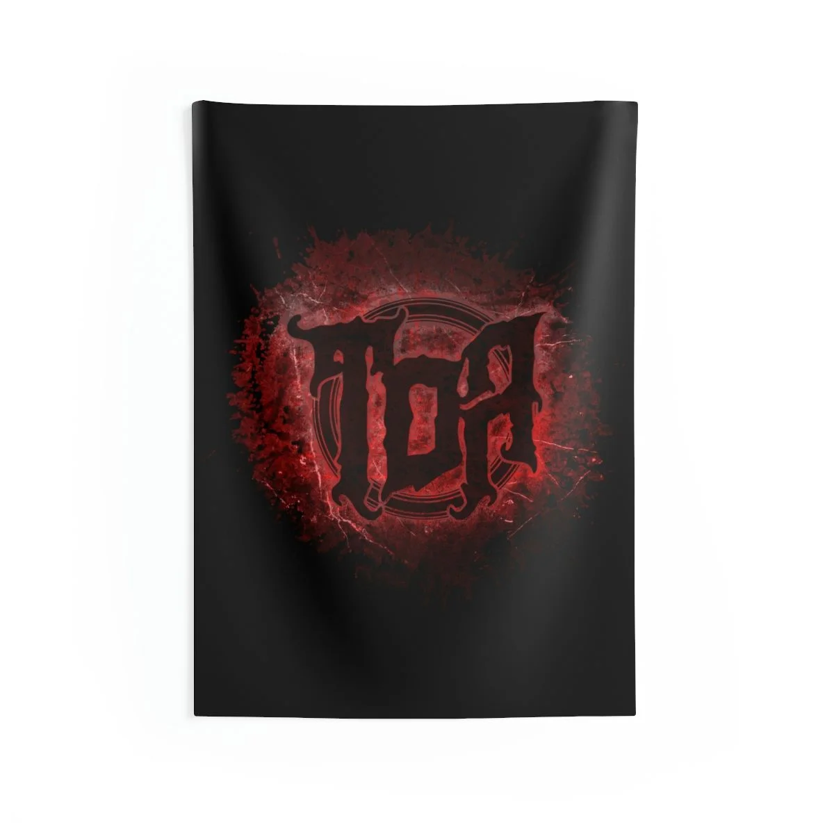 Testimony of Apocalypse Red Emblem Indoor Wall Tapestries