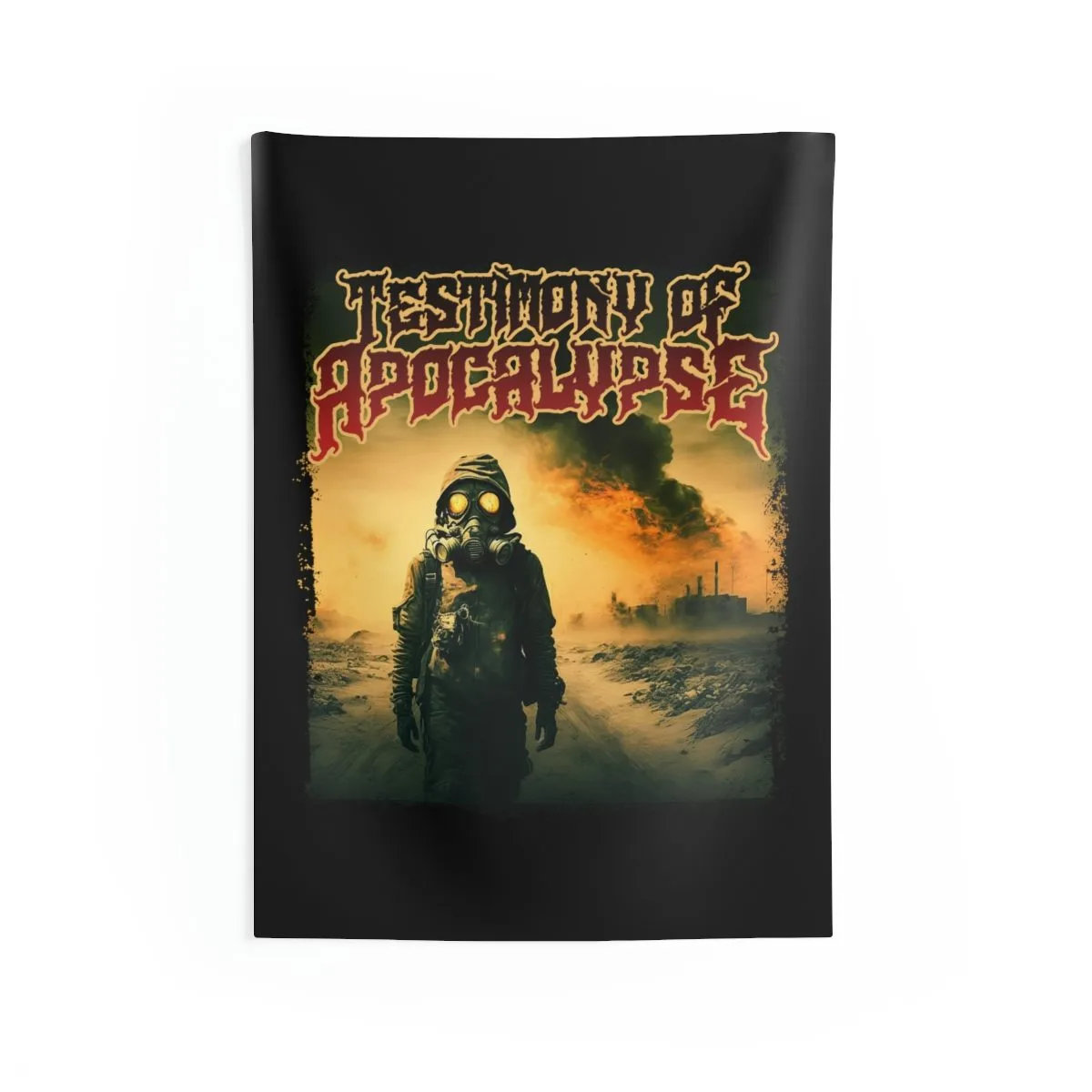 Testimony of Apocalypse - Doomsday Indoor Wall Tapestries