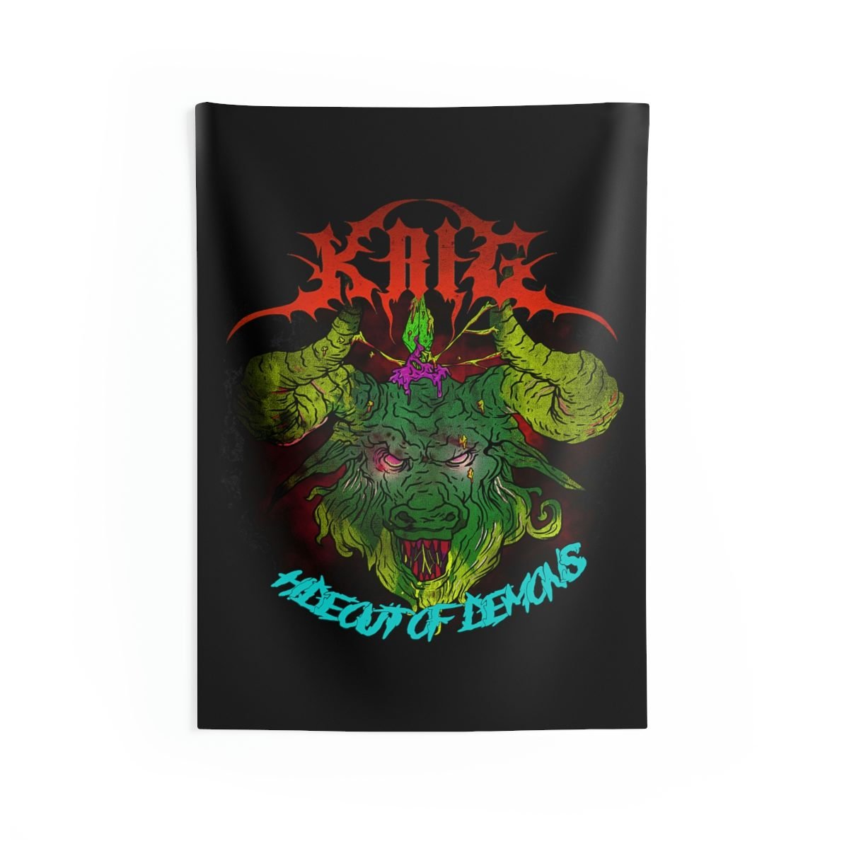 Krig – Hideout of Demons V2 Indoor Wall Tapestries