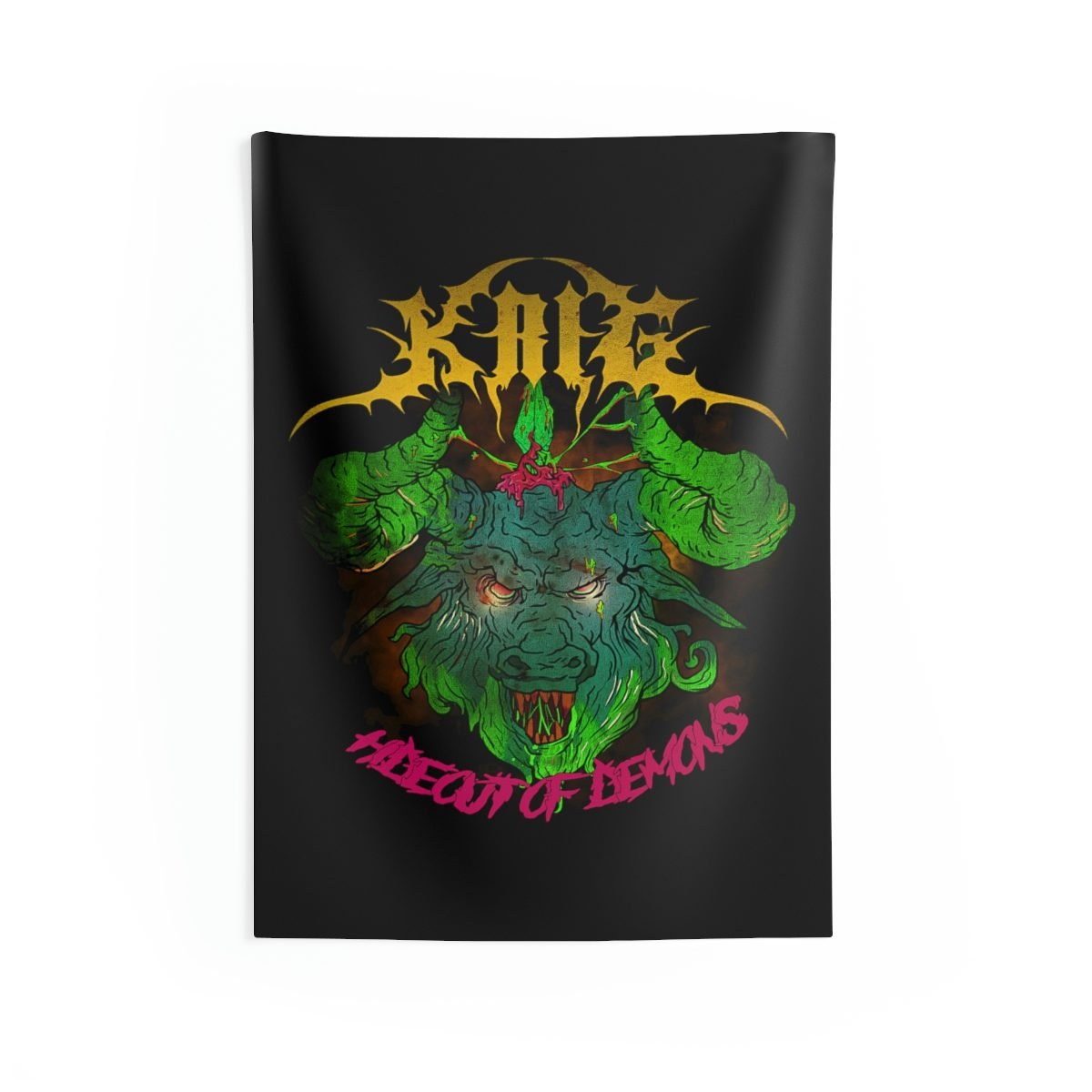 Krig – Hideout of Demons V1 Indoor Wall Tapestries