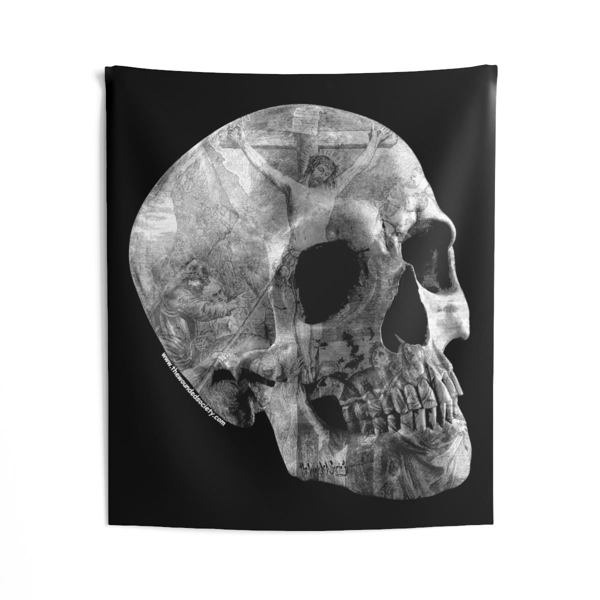 Golgotha I by The Wounded Society Indoor Wall Tapestries