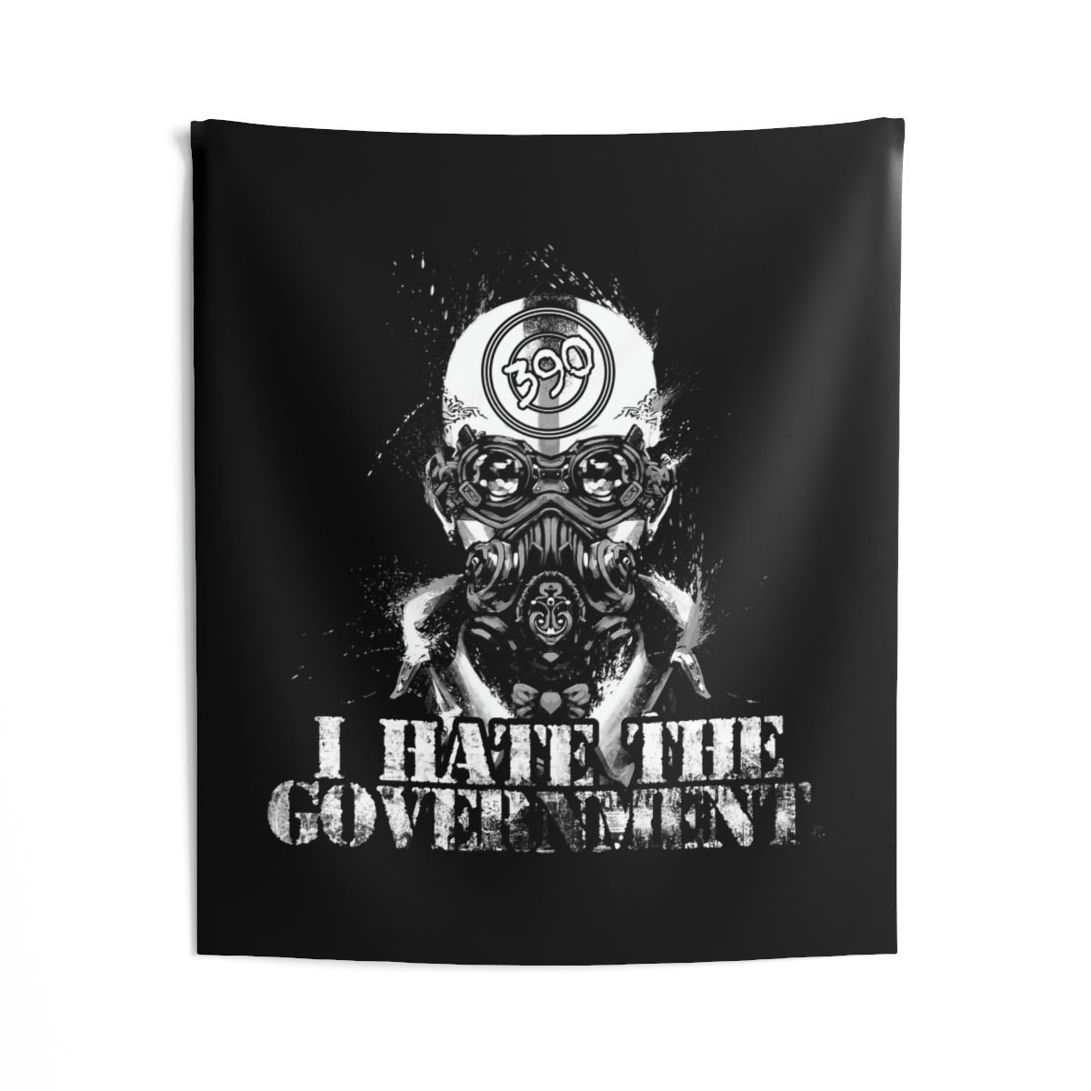 390 – I Hate the Government Indoor Wall Tapestries