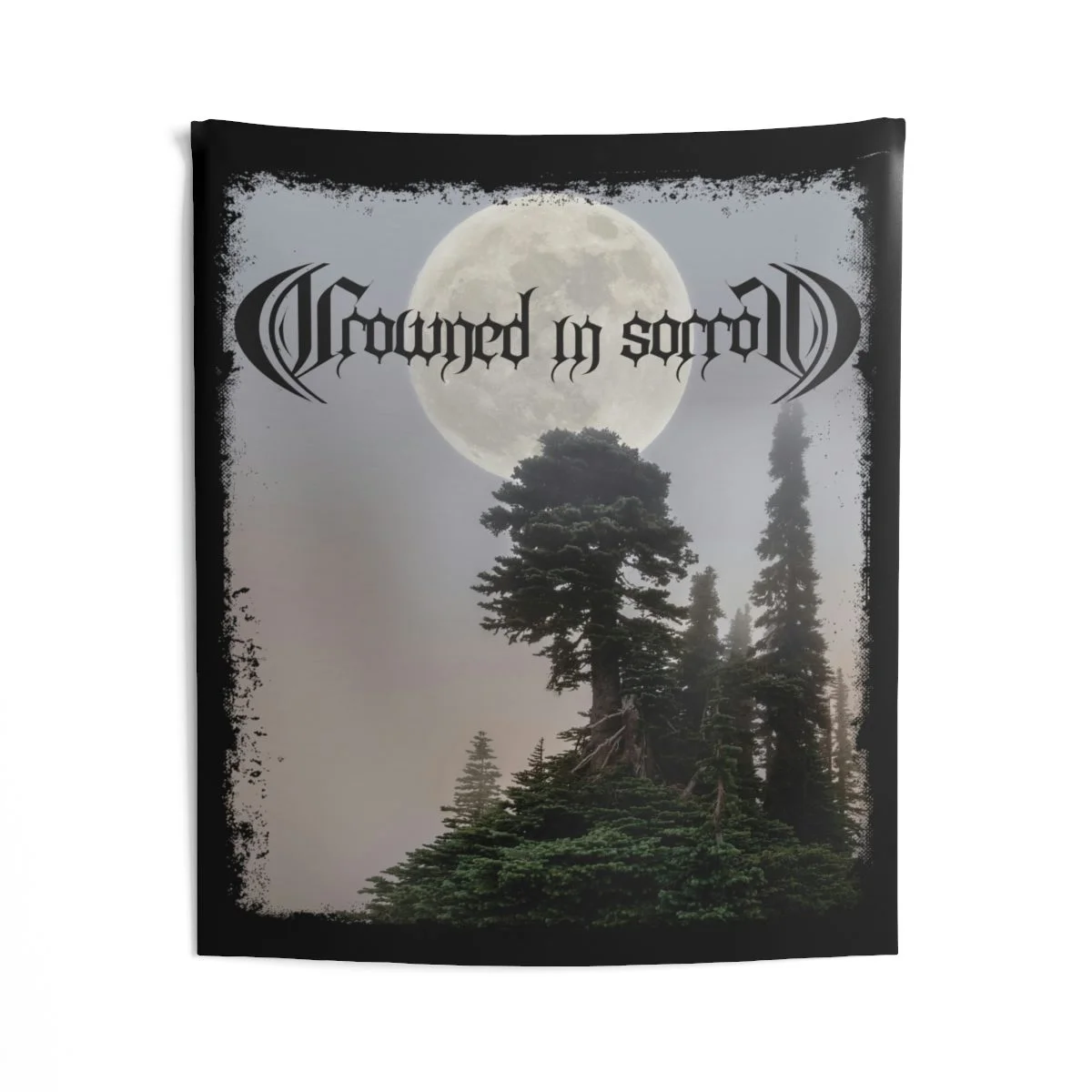 Crowned In Sorrow TM Indoor Wall Tapestries