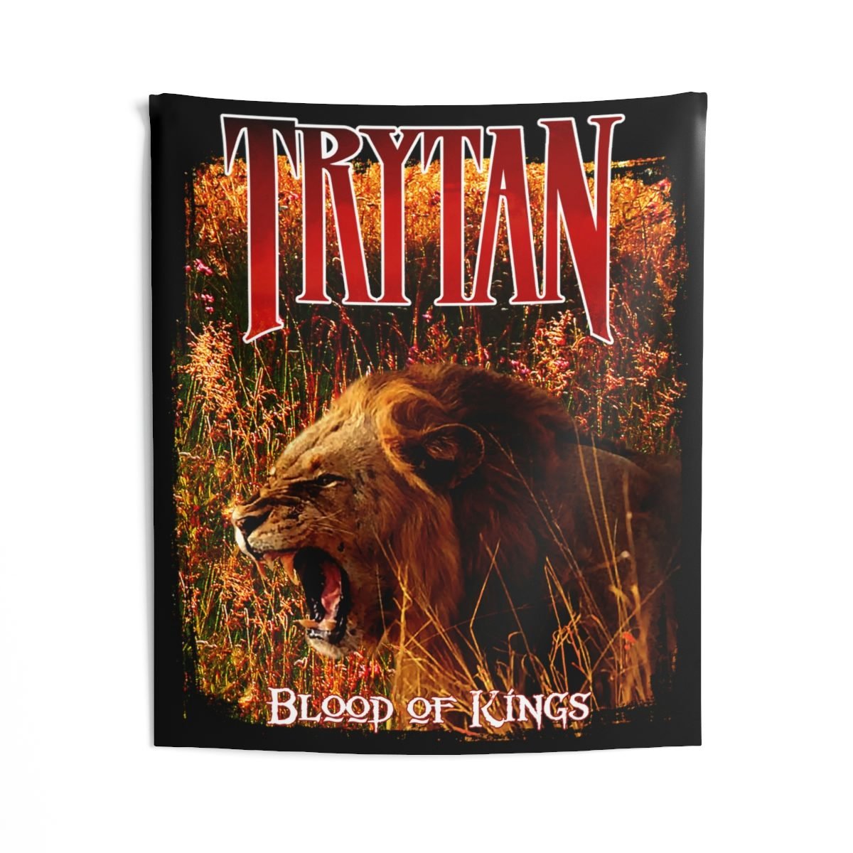 Trytan - Blood of Kings Lion Indoor Wall Tapestries - Image 3