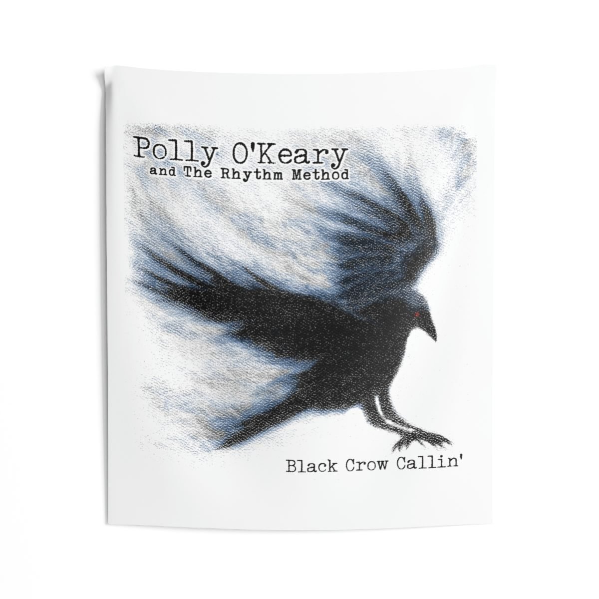 TSSutherland – Polly O’Keary Black Crow Callin Indoor Wall Tapestries