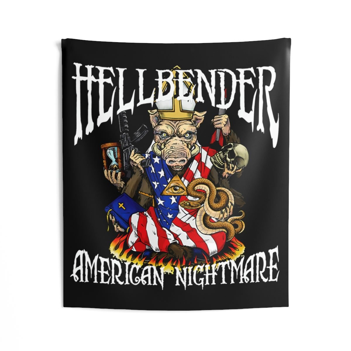 Hellbender – American NightmareIndoor Wall Tapestries