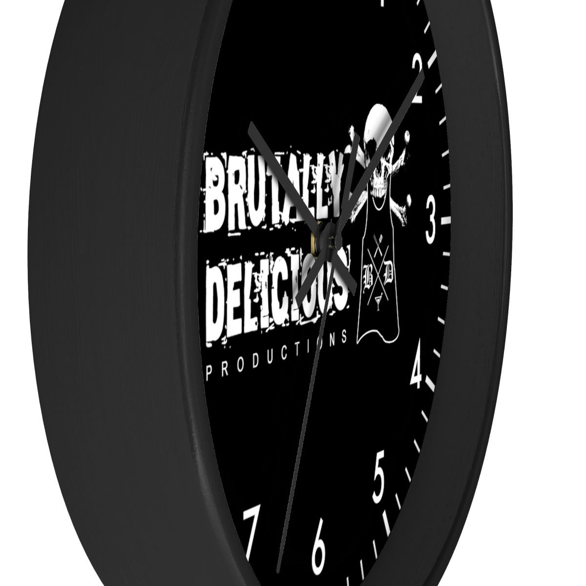 Brutally Delicious Productions Wall clock