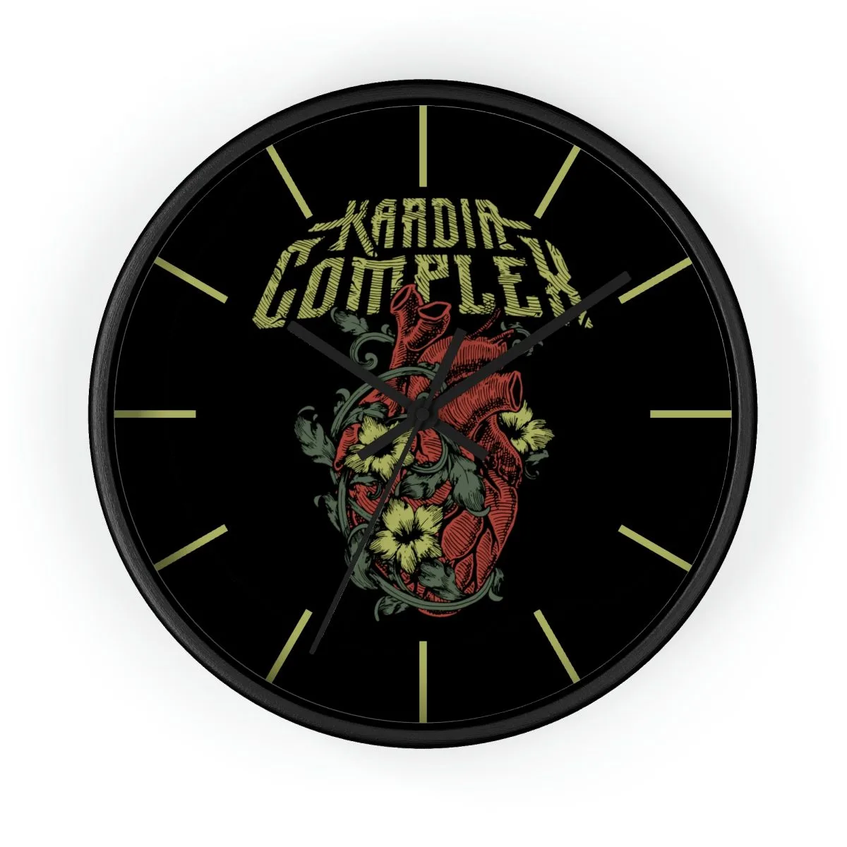 Kardia Complex - Proverbs 4 Wall clock