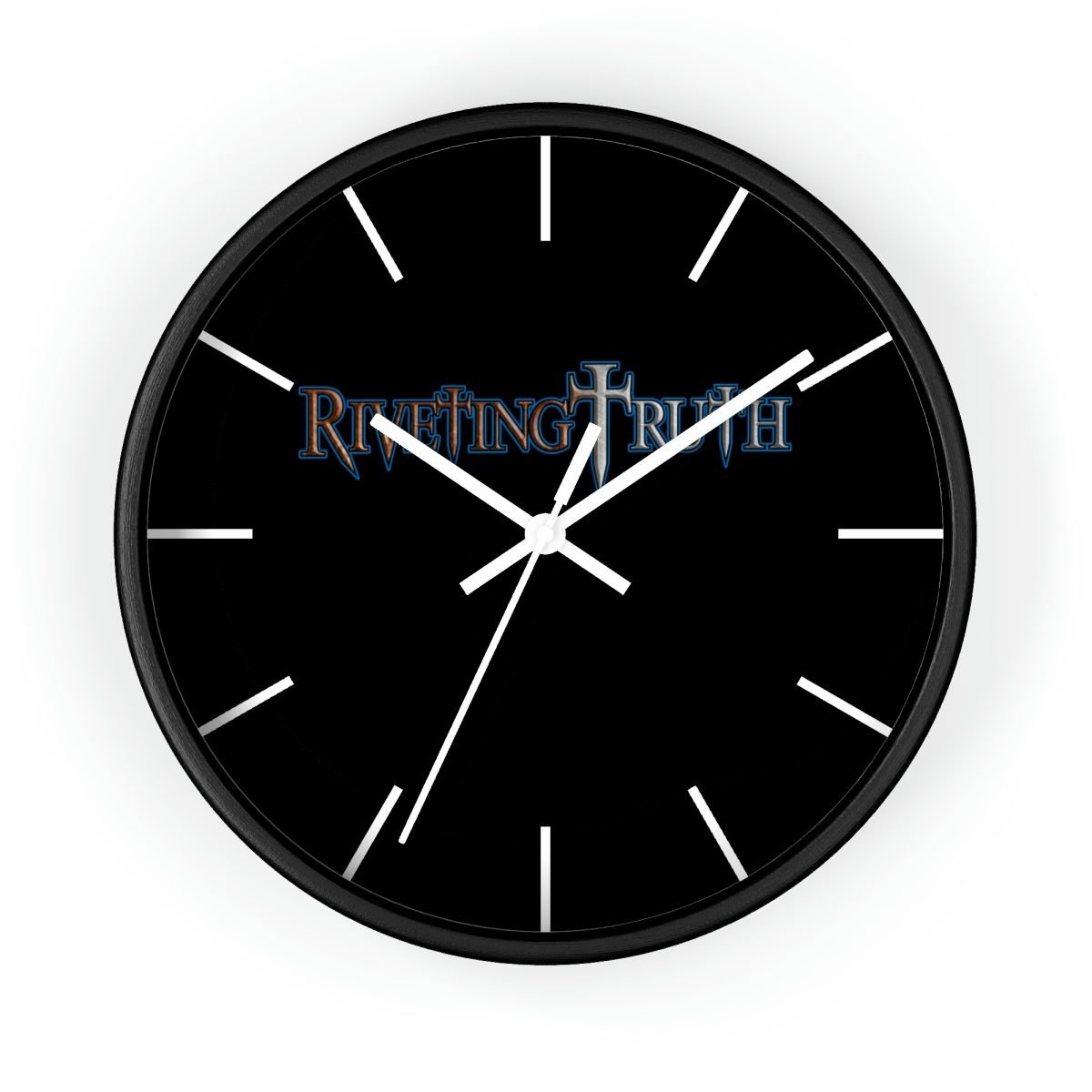 Riveting Truth Logo Wall clock