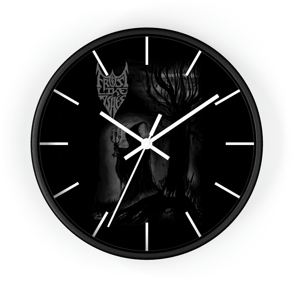 Frost Like Ashes Lord of Darkness Wall clock