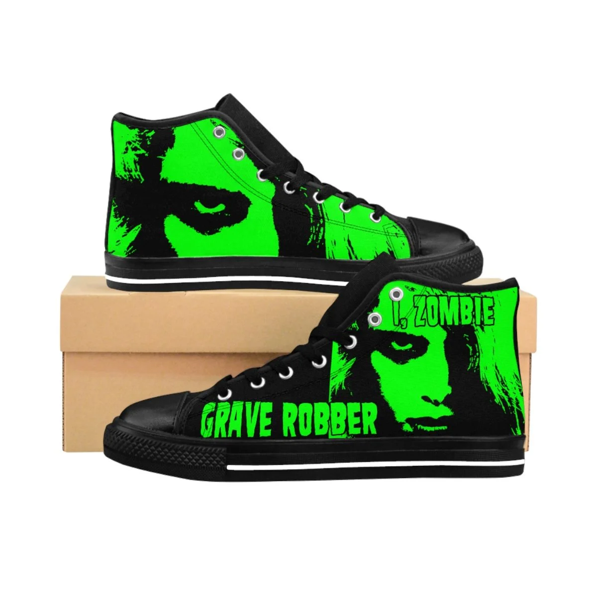 Grave Robber - I, Zombie Men's High-top Sneakers